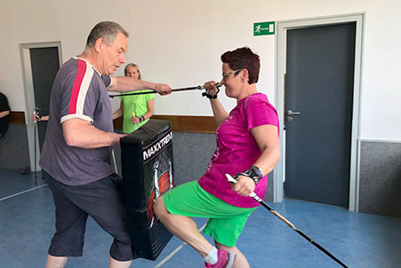 Selbstverteidigung Kurs in Böblingen mit Selbstverteidigungstrainer Markus Wolf aus Schönaich